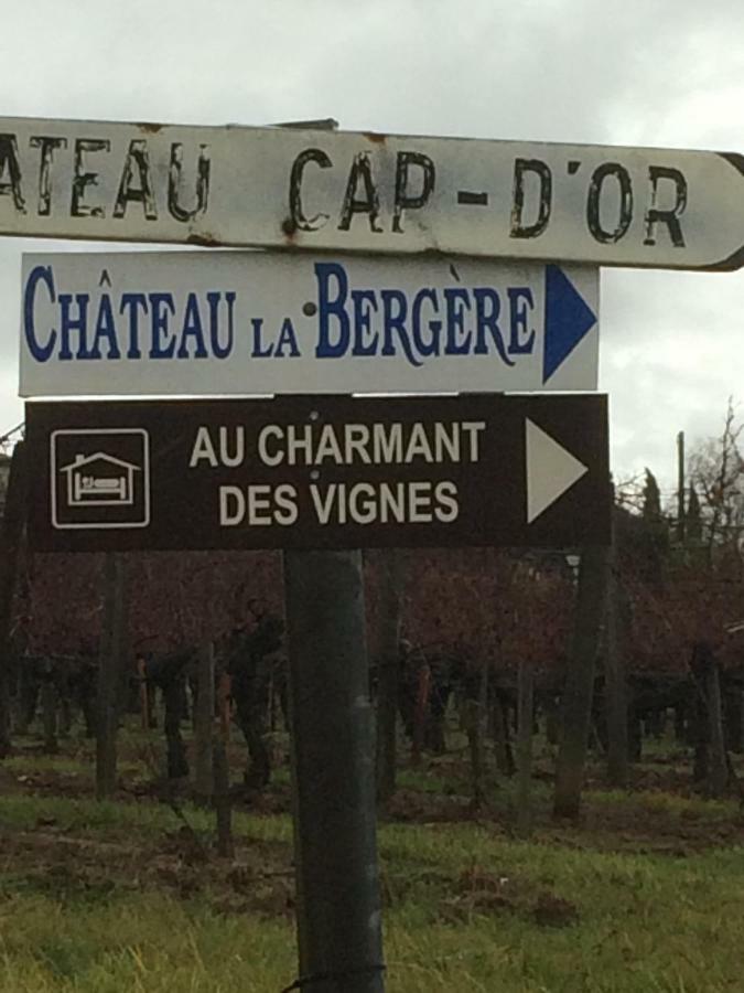 Au Charmant Des Vignes 몽타뉴 외부 사진